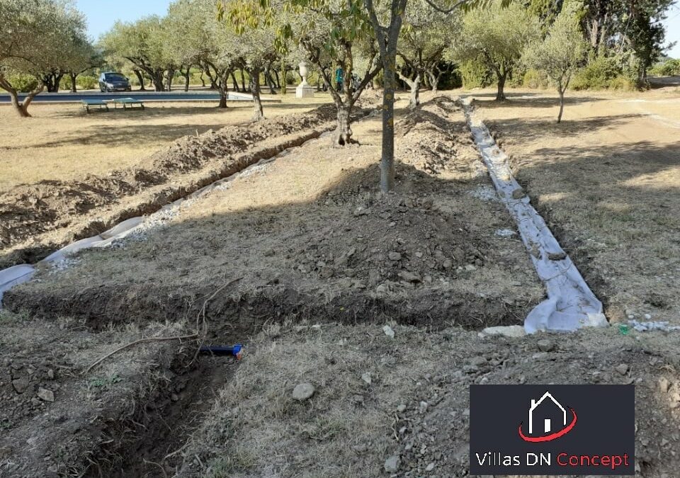 Terrassier à Avignon : valorisez vos travaux de terrassement avec un système d’assainissement adapté